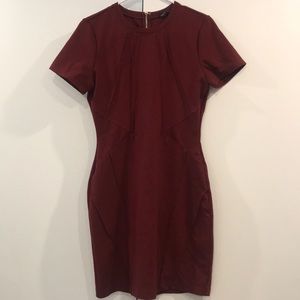 Maroon dress
